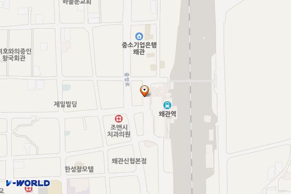 왜관역앞 노상주차장 위치 지도 — 경상북도 칠곡군 왜관읍 왜관리 230-55