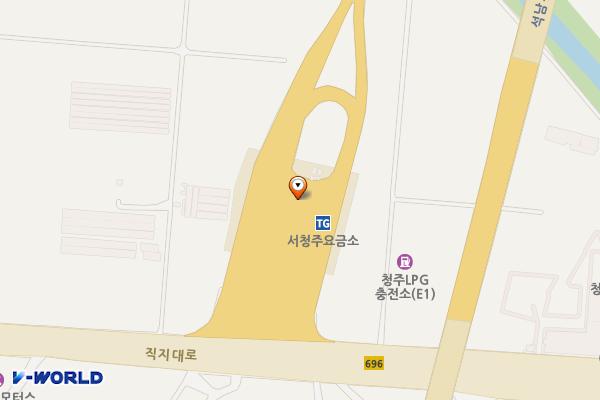 서청주ic만남의광장 위치 지도 — 충청북도 청주시 흥덕구 지동동 390-4