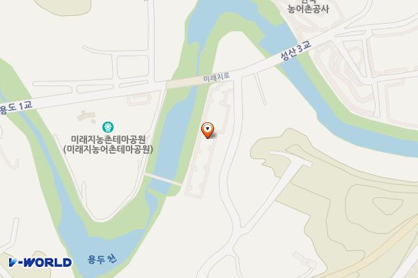 미래지농촌테마공원 주차장 위치 지도 — 충청북도 청주시 청원구 용두리 15-13번지