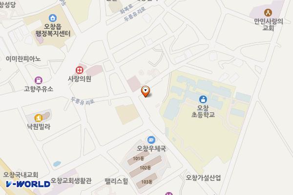 공영주차장 위치 지도 — 충청북도 청주시 청원구 장대리 183-28