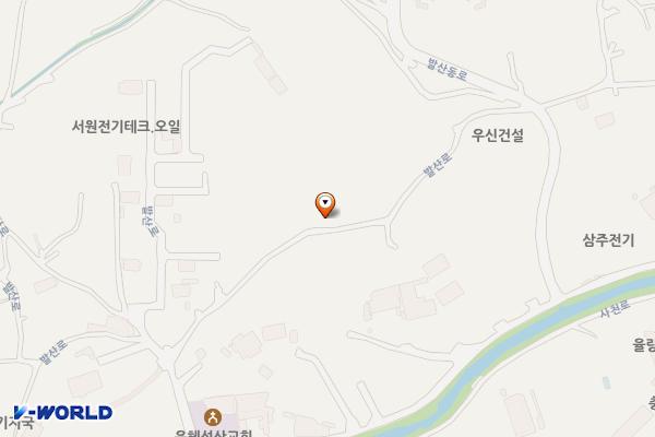 공한지주차장 위치 지도 — 충청북도 청주시 청원구 사천동 109-5