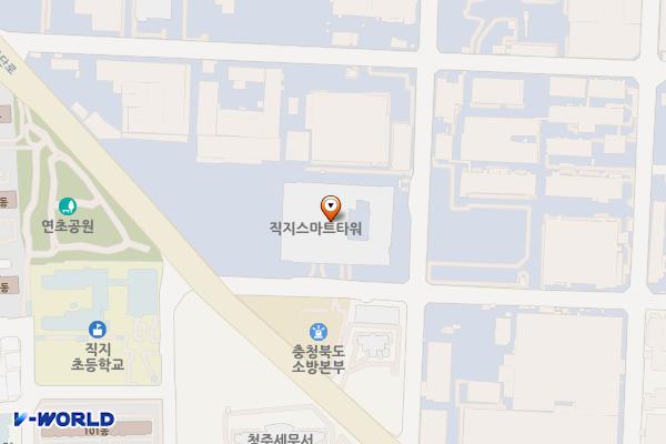 조광피혁~비케이엘 위치 지도 — 충청북도 청주시 흥덕구 직지대로436번길 76