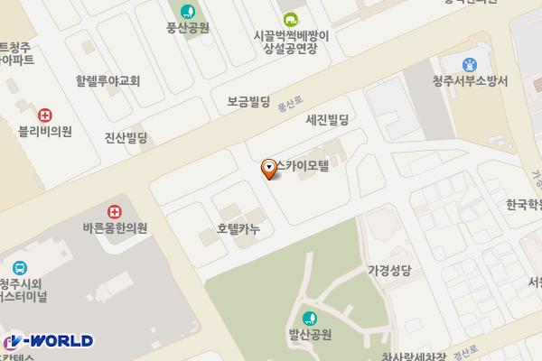 가경레저타운근처 위치 지도 — 충청북도 청주시 흥덕구 풍산로 34번길 11