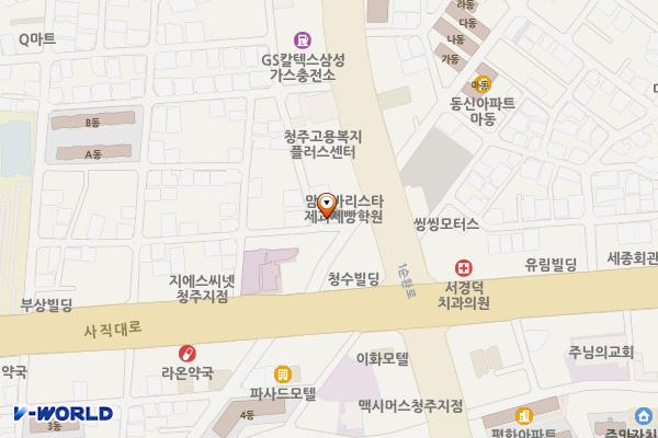 이마트24편의점 청주스마일점 앞 위치 지도 — 충청북도 청주시 서원구 1순환로 648번길 10