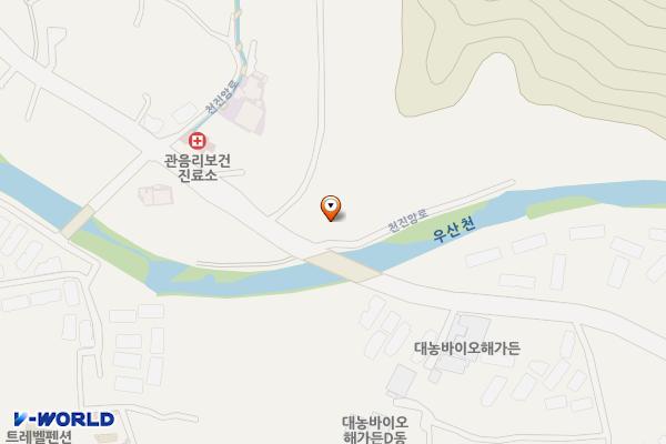 관음리 임시 공영주차장 위치 지도 — 경기도 광주시 퇴촌면 관음리 796-8
