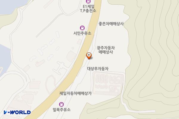 하남21세기자동차학원 앞 공영주차장 위치 지도 — 경기도 광주시 송정동 488