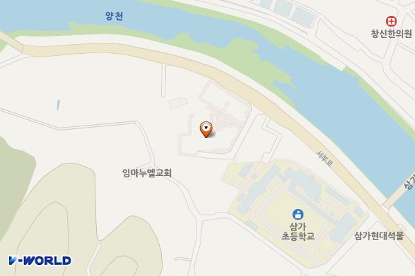 삼가브랜드육타운 위치 지도 — 경상남도 합천군 삼가면 소오리 395-10