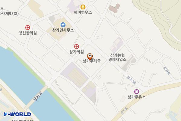 삼가면복지회관주차장 위치 지도 — 경상남도 합천군 삼가면 일부리 884-4