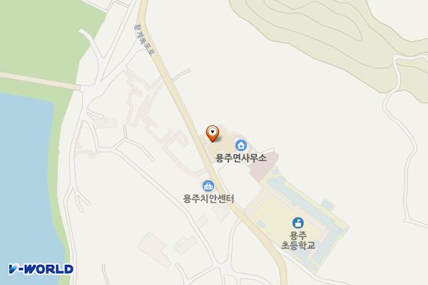 용주면사무소 위치 지도 — 경상남도 합천군 용주면 용지리 418-1