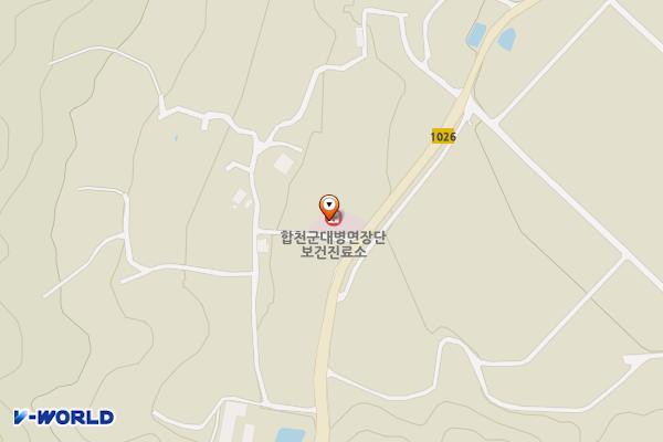 대병면장단보건진료소 위치 지도 — 경상남도 합천군 대병면 장단리 892-1