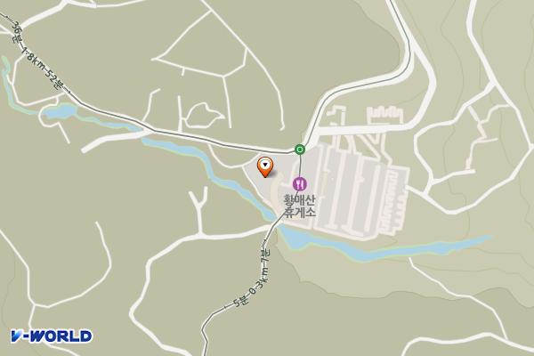 황매산 오토캠핑 위치 지도 — 경상남도 합천군 가회면 둔내리 산219-11