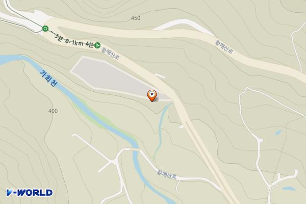 덕만주차장 위치 지도 — 경상남도 합천군 가회면 둔내리 산95-8