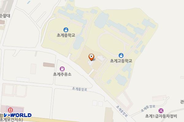초계면소재지 주거지주차장(구.농어촌공사) 위치 지도 — 경상남도 합천군 초계면 아막리 75