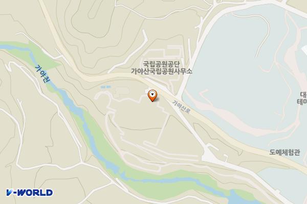 대장경 테마파크4 위치 지도 — 경상남도 합천군 가야면 야천리 896