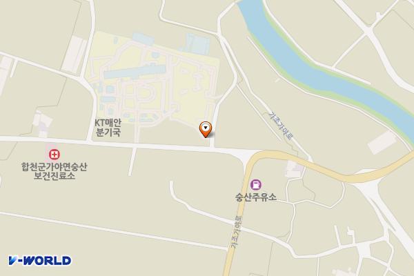 주차광장_가야면 숭산 공영주차장 위치 지도 — 경상남도 합천군 가야면 매안리 398-5
