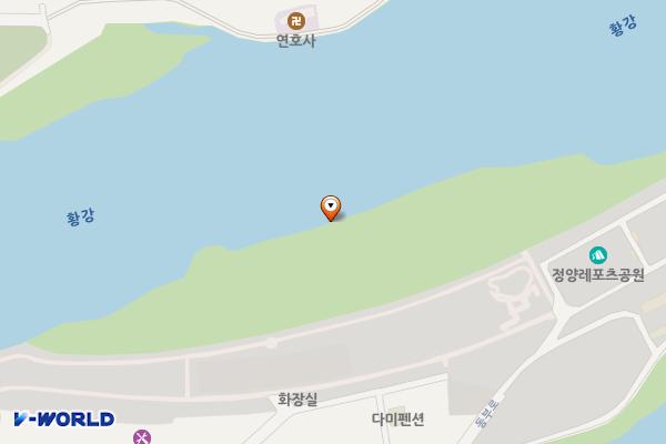 정양레포츠공원 위치 지도 — 경상남도 합천군 대양면 정양리 613