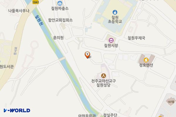칠원 남구마을 공영주차장 위치 지도 — 경상남도 함안군 칠원읍 구성리 748