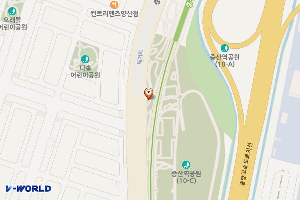 증산역 공영주차장 위치 지도 — 경상남도 양산시 물금읍 증산리 1830