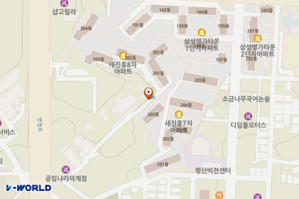 양산시노상웅상제13공영주차장 위치 지도 — 경상남도 양산시 평산동 산10-18