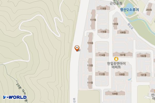 양산시노상웅상제10공영주차장 위치 지도 — 경상남도 양산시 평산동 587-9