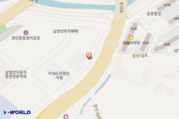 양산시노상제31공영주차장 위치 지도 — 경상남도 양산시 동면 석산리 1429