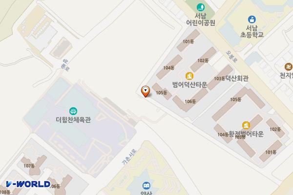 양산시노상제29공영주차장 위치 지도 — 경상남도 양산시 물금읍 범어리 890