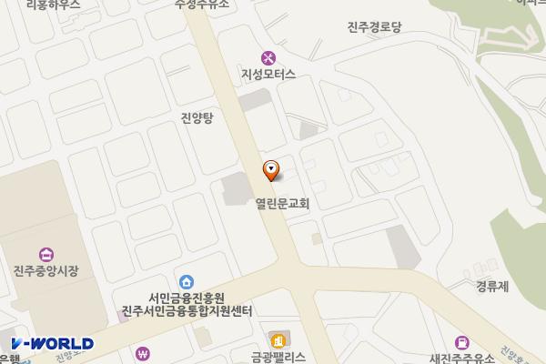 수정2주차장 위치 지도 — 경상남도 진주시 장대동 56-3