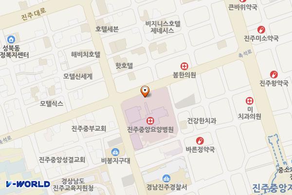 계동2주차장 위치 지도 — 경상남도 진주시 중안동 4