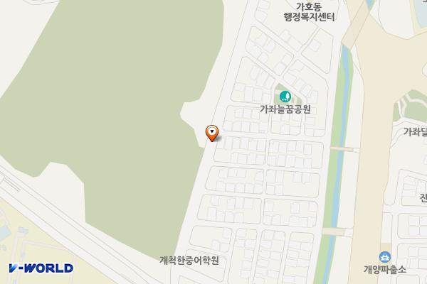 가호3주차장 위치 지도 — 경상남도 진주시 가좌동 1449