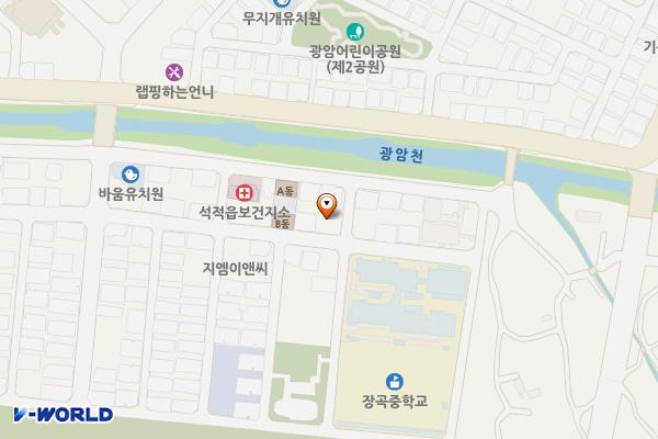 (임시)중리 공영주차장 위치 지도 — 경상북도 칠곡군 석적읍 중리 244-6