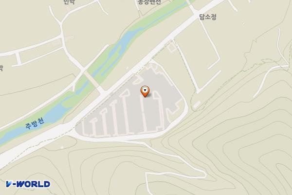 주왕산국립공원주차장 위치 지도 — 경상북도 청송군 주왕산면 상의리 299