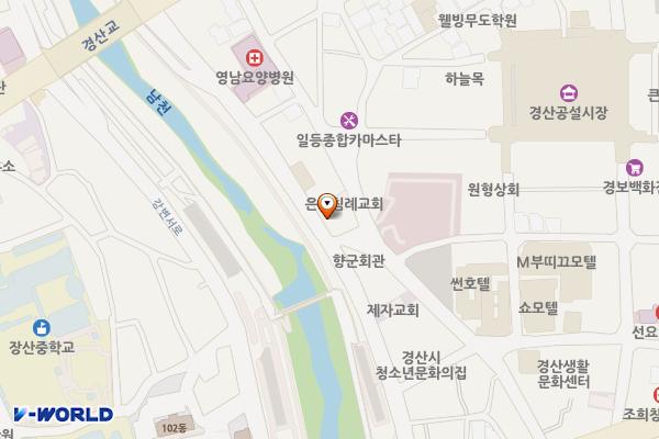 중방동 소규모 공영주차장 위치 지도 — 경상북도 경산시 중방동 818-177