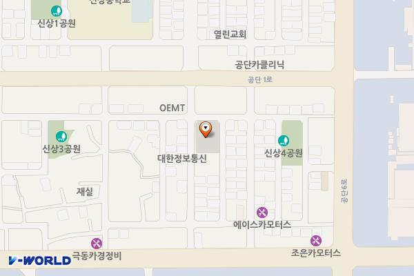 진량 신상리 공영주차장 위치 지도 — 경상북도 경산시 진량읍 신상리 367-1