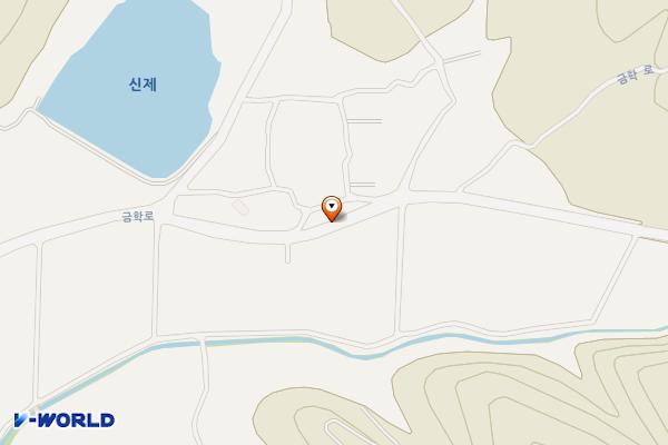 신관리 경로당앞 공영주차장 위치 지도 — 경상북도 경산시 자인면 신관리 662-1