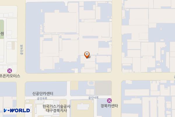 공단2로변 위치 지도 — 경상북도 경산시 진량읍 신상리 1191-7