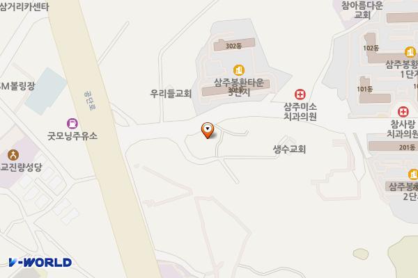 봉황길 위치 지도 — 경상북도 경산시 진량읍 봉회리 47