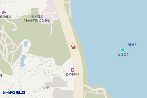 남매네거리~보건소 위치 지도 — 경상북도 경산시 중앙동 692-1