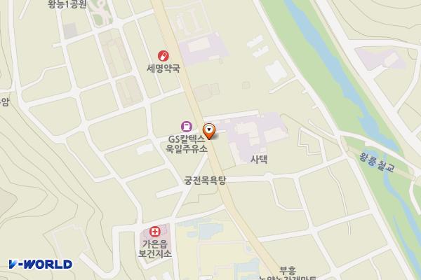 가은성당 앞 공영주차장 위치 지도 — 경상북도 문경시 가은읍 대야로 2491