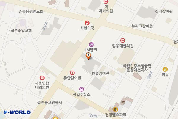 중앙시장앞공영주차장 위치 지도 — 경상북도 문경시 중앙로 98