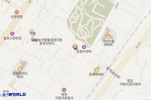 제7노상주차장 위치 지도 — 경상북도 문경시 운동장로 80