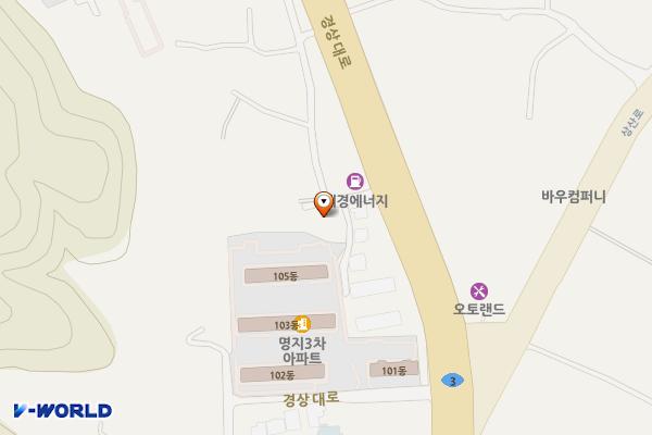 신봉동2차공영주차장 위치 지도 — 경상북도 상주시 신봉동 598-1