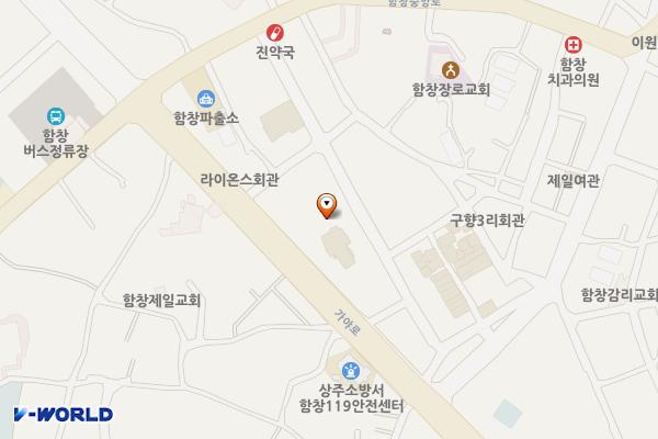 함창읍공영주차장 위치 지도 — 경상북도 상주시 함창읍 구향리 127-3