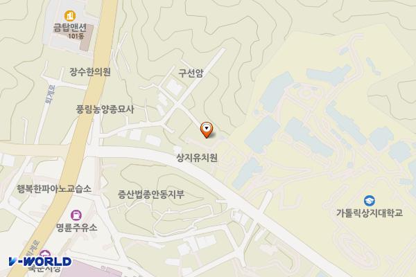 배나무골길 마을공동주차장 위치 지도 — 경상북도 안동시 신안동 27-5