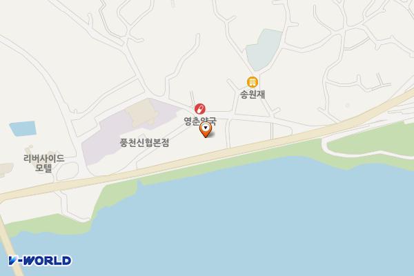 구담시장 근처 마을공동주차장 위치 지도 — 경상북도 안동시 풍천면 구담리 648-16