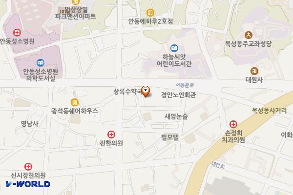대석동(대석1길 주변) 마을공동주차장 위치 지도 — 경상북도 안동시 대석동 142-1