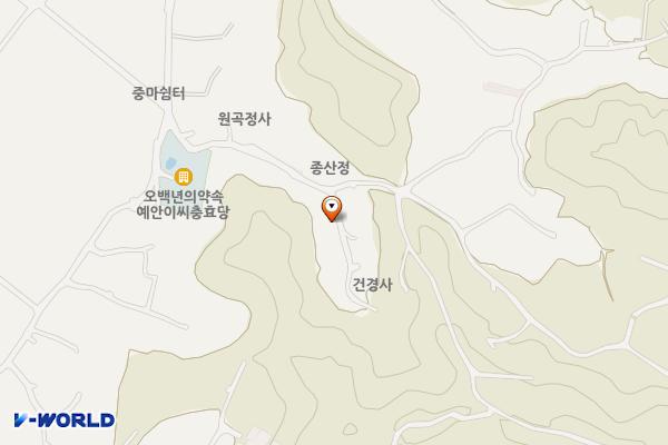 풍산읍 하리리 일성당앞 마을공동주차장 위치 지도 — 경상북도 안동시 풍산읍 하리리 2