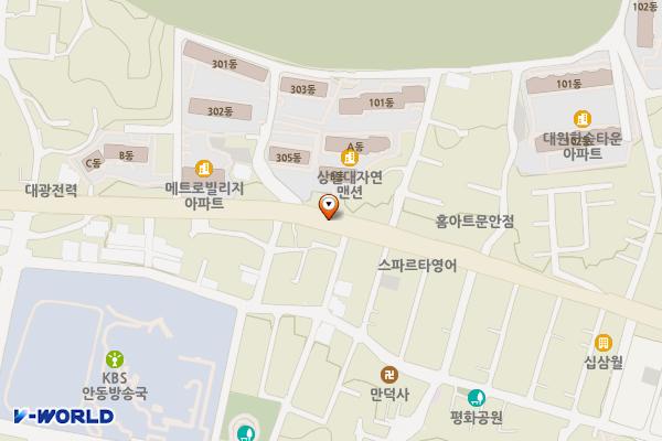 스마일마트-참새방앗간 위치 지도 — 경상북도 안동시 운안동 479-6