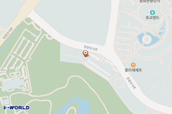 문화관광단지 주차장 위치 지도 — 경상북도 안동시 관광단지로318-10(성곡동)