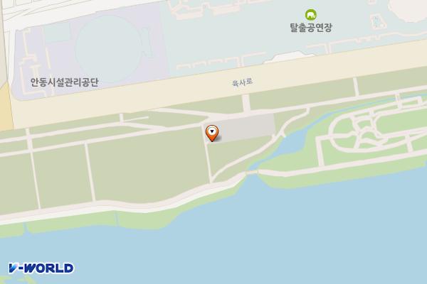 낙동강둔치주차장-운흥동 위치 지도 — 경상북도 안동시 운흥동 300
