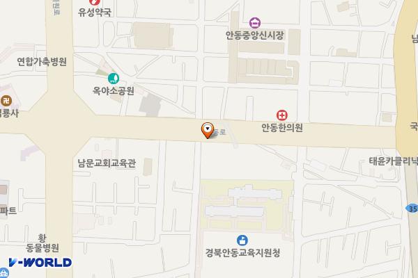 경동로4 노상유료 위치 지도 — 경상북도 안동시 옥야동 335-28
